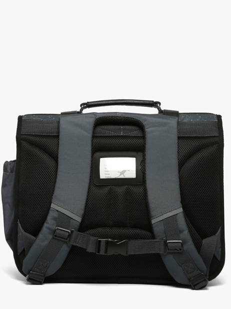 Satchel 3 Compartments Cameleon Gray vintage urban CA41 other view 5