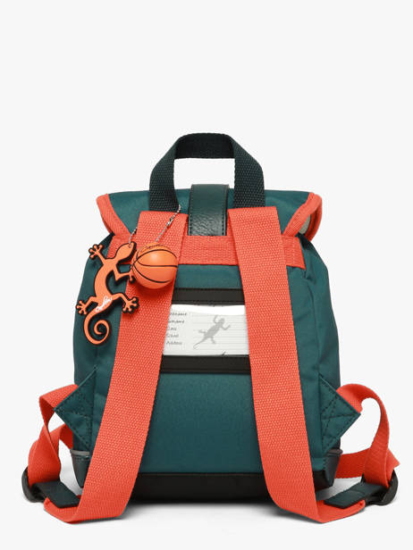 1 Compartment Backpack Cameleon Orange vintage urban SD25 other view 5