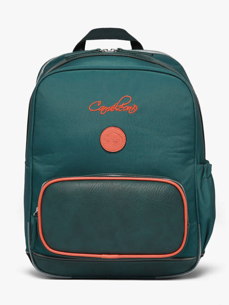 2-compartment Backpack Cameleon Orange vintage urban SO40