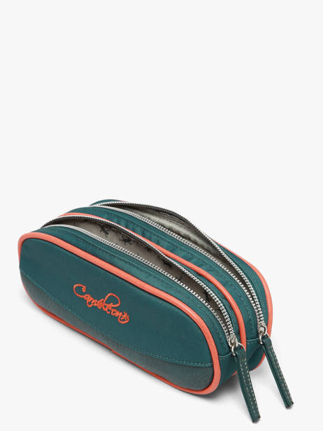 Pencil Case For Kids 2 Compartments Cameleon Orange vintage urban VIB-TROU other view 1