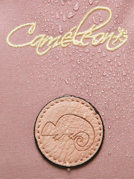 Satchel For Kids 2 Compartments Cameleon Pink vintage fantasy CA38 other view 8