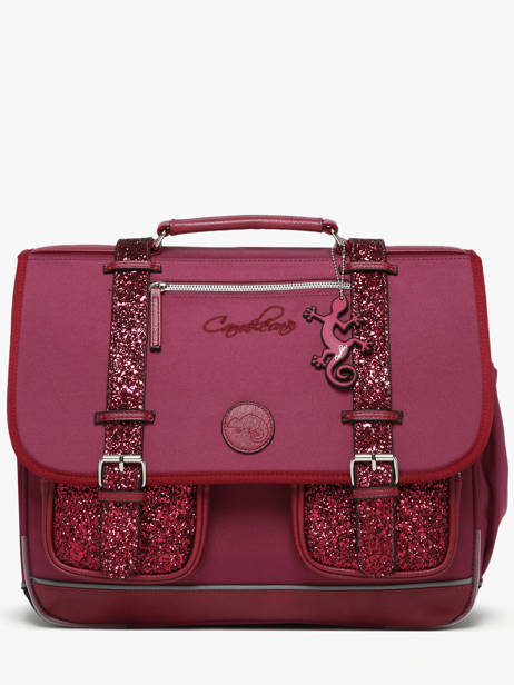 Satchel For Kids 3 Compartments Cameleon Violet vintage fantasy CA41