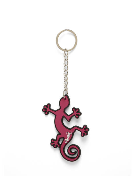 Keychain Cameleon Violet vintage fantasy PCLE other view 2