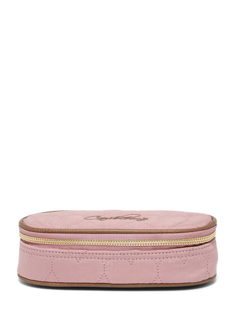 1-compartment Pencil Pouch Cameleon Brown vintage fantasy PLUM other view 4