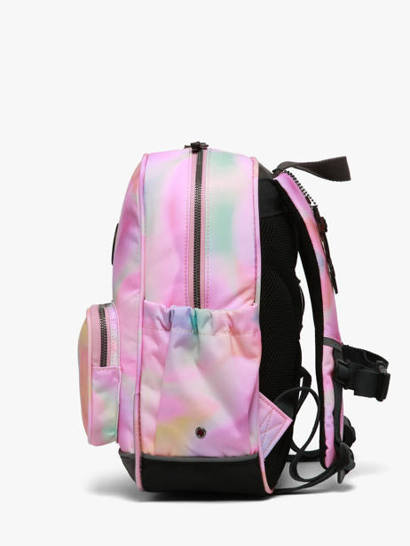 1 Compartment Backpack Cameleon Pink vintage fantasy SD33 other view 3