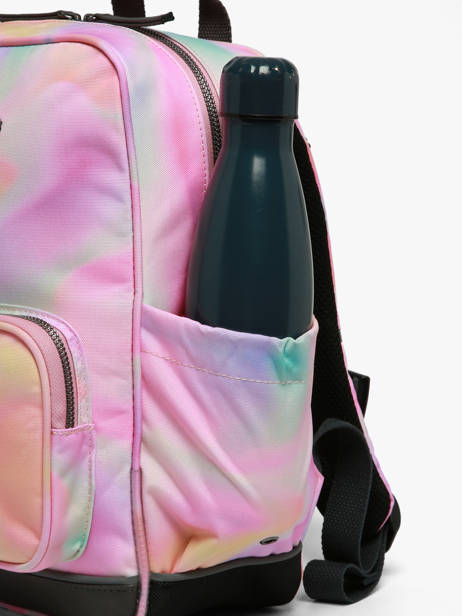 1 Compartment Backpack Cameleon Pink vintage fantasy SD33 other view 6
