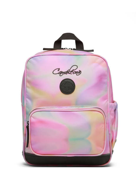 1 Compartment Backpack Cameleon Pink vintage fantasy SD33 other view 7