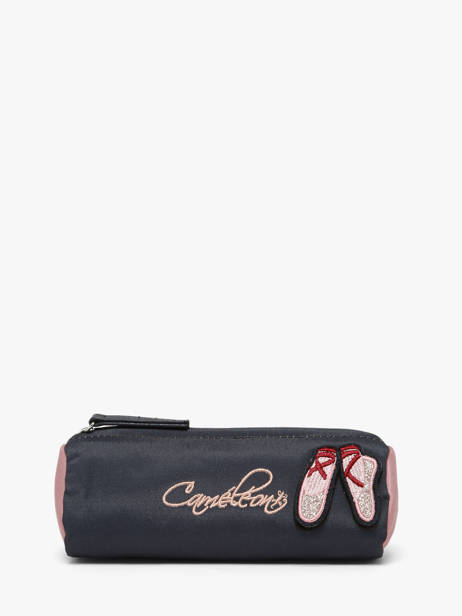 1 Compartment Pencil Pouch Cameleon Blue vintage fantasy STRO