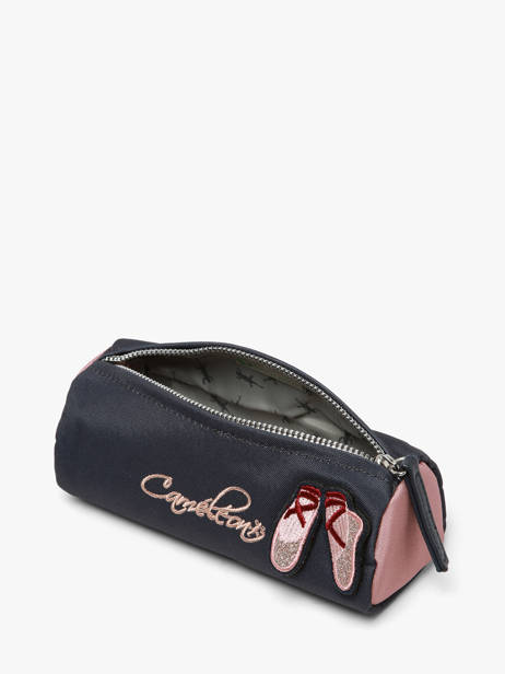 1 Compartment Pencil Pouch Cameleon Blue vintage fantasy STRO other view 1