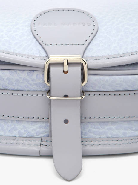 Shoulder Bag Le Bohémien Lavande Leather Paul marius Blue lavande BOHEMLAV other view 3