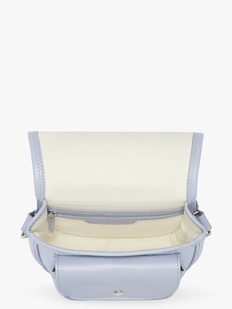 Shoulder Bag Le Bohémien Lavande Leather Paul marius Blue lavande BOHEMLAV other view 4