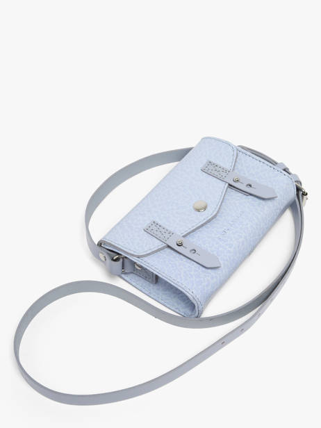 Shoulder Bag Le Mini Indispensable Lavande Leather Paul marius Blue lavande MINILAV other view 2
