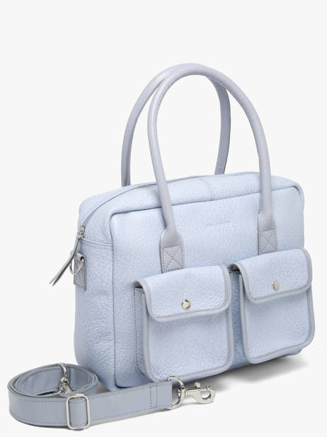 Leather Le Dandy Lavande Shoulder Bag Paul marius Blue lavande DANDYLAV other view 2