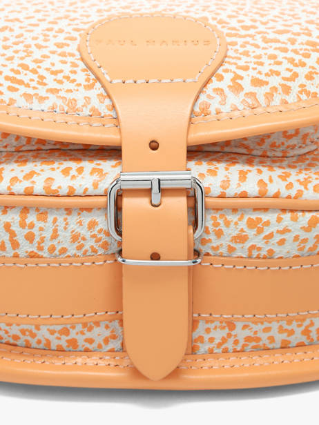 Shoulder Bag Le Bohémien Orangeade Leather Paul marius Orange orangeade BOHEMORA other view 3
