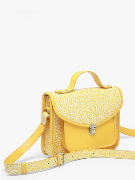 Leather Melle George Citronade Crossbody Bag Paul marius Yellow citronade GEORGCIT other view 2