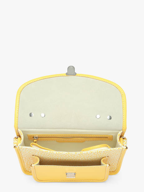 Leather Melle George Citronade Crossbody Bag Paul marius Yellow citronade GEORGCIT other view 3