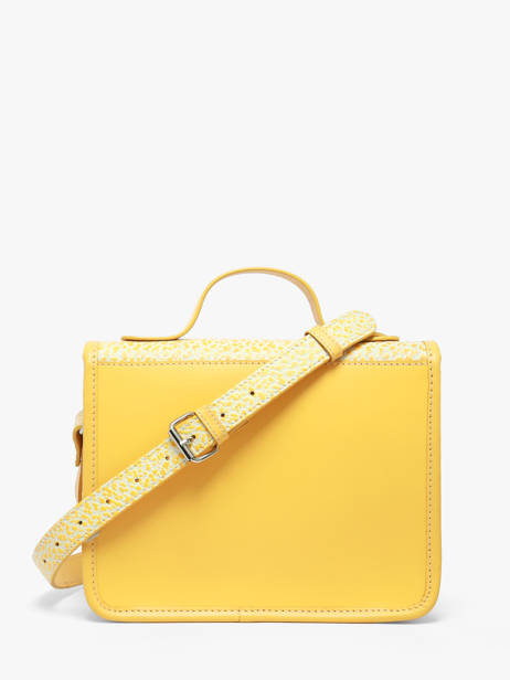 Leather Melle George Citronade Crossbody Bag Paul marius Yellow citronade GEORGCIT other view 4