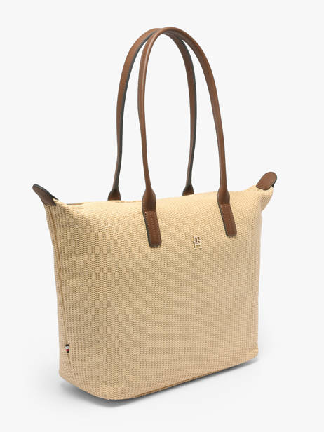 Shoulder Bag Popette Polyurethane Tommy hilfiger Brown popette AW18528 other view 2