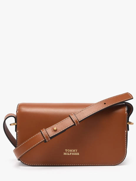 Shoulder Bag Th Script Leather Tommy hilfiger Brown th script AW18399 other view 4