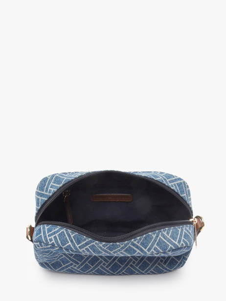 Shoulder Bag Popette Cotton Tommy hilfiger Blue popette AW18610 other view 3