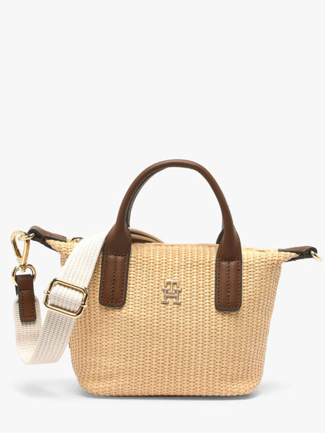 Crossbody Bag Popette Polyurethane Tommy hilfiger Brown popette AW18526