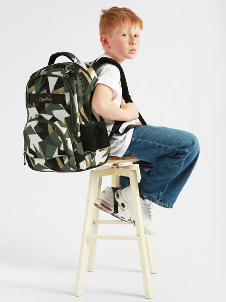 2-compartment Backpack Cameleon Multicolor futur SD45 other view 2