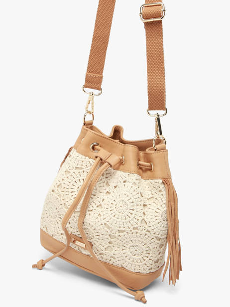 Shoulder Bag Antibes Cotton Les tropeziennes Beige antibes TZ03 other view 2
