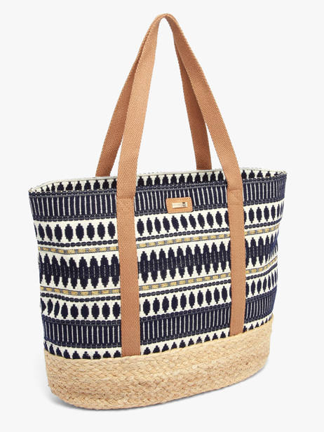 Shoulder Bag En-vau Cotton Les tropeziennes Blue en-vau TZ02 other view 2