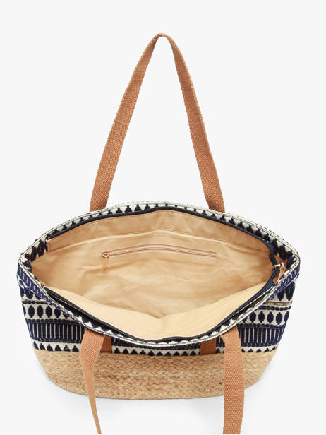Shoulder Bag En-vau Cotton Les tropeziennes Blue en-vau TZ02 other view 3