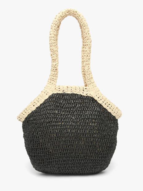 Shoulder Bag Galets Paper Les tropeziennes Black galets TZ02 other view 4
