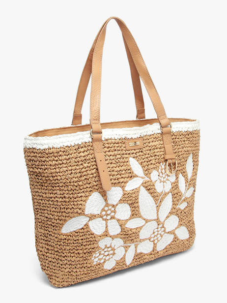 Shoulder Bag Large Paper Les tropeziennes Brown large TZ01 other view 2