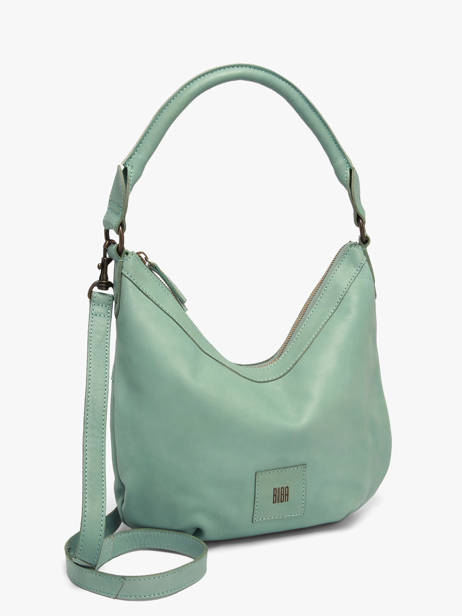 Shoulder Bag Heritage Leather Biba Blue heritage BT29 other view 2