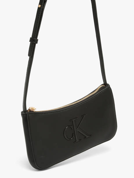 Shoulder Bag Bold Monogram Calvin klein jeans Black bold monogram 4F1125G other view 2