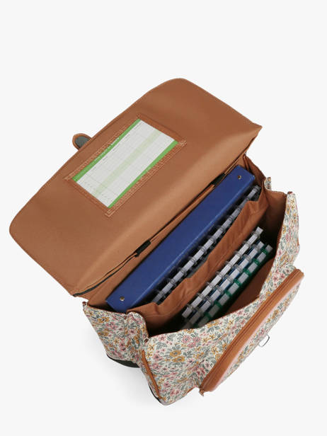 2-compartment Wheeled Satchel Tann's Multicolor les fantaisies f 26422611 other view 3