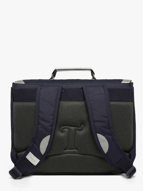 1 Compartment Satchel Tann's Blue les fantaisies f 35268 other view 4