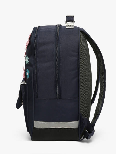 2-compartment Backpack Tann's Blue les fantaisies f 74268 other view 2