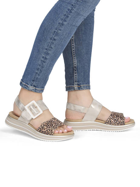 Sandals Remonte Multicolor women 91 other view 1