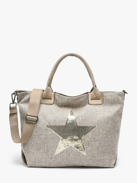 Satchel Star Ines de laure Beige star 1685161