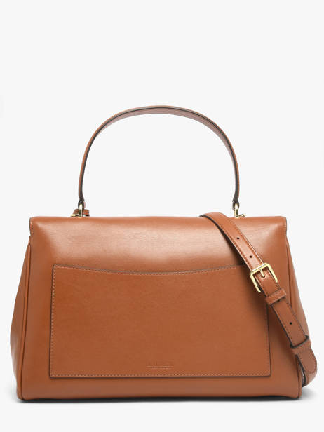 Satchel Farrah Leather Lauren ralph lauren Brown farrah 31P11738 other view 4