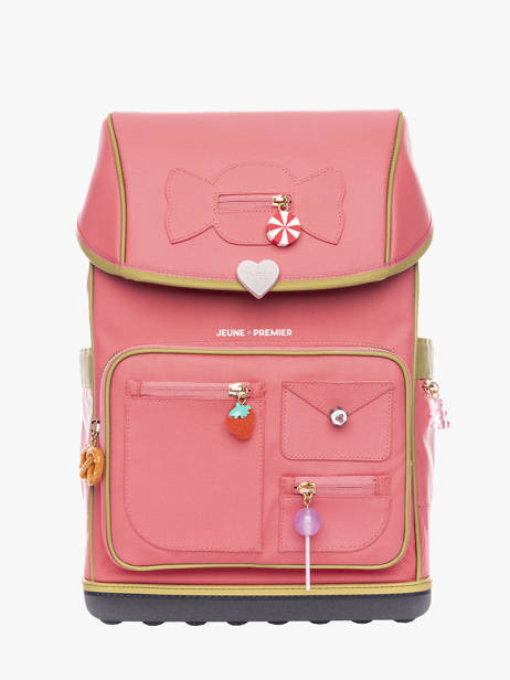2-compartment Backpack Jeune premier Pink daydream girls G