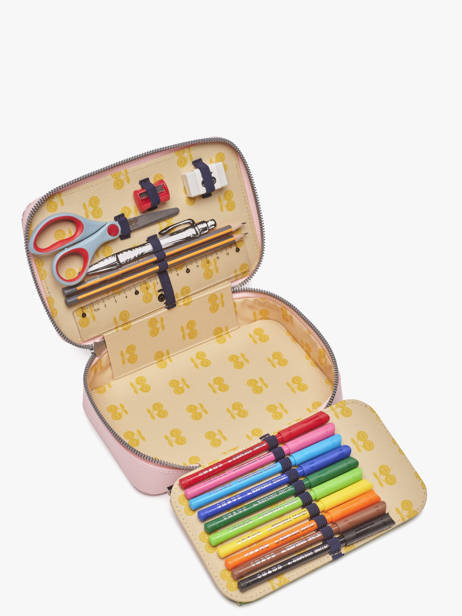 1 Compartment Pouch Jeune premier Blue daydream girls G other view 3