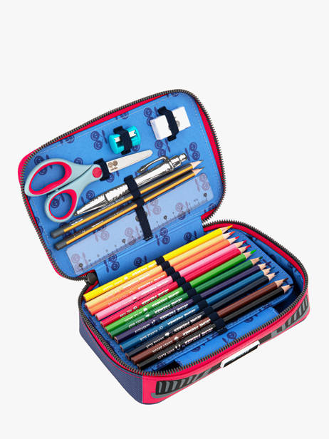 1 Compartment Pouch Jeune premier Blue daydream boys B other view 2