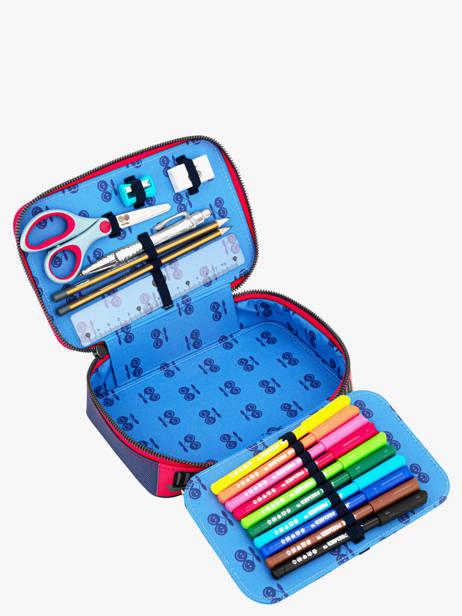 1 Compartment Pouch Jeune premier Blue daydream boys B other view 3