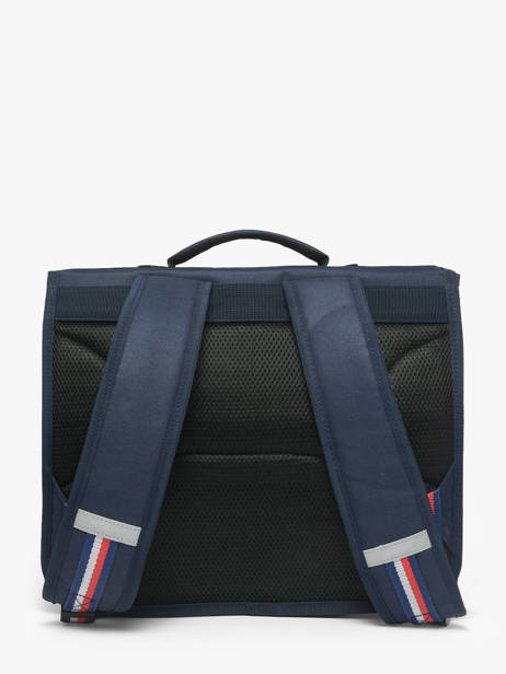 2-compartment Satchel Federat. france football Blue fff 25BX203C other view 4