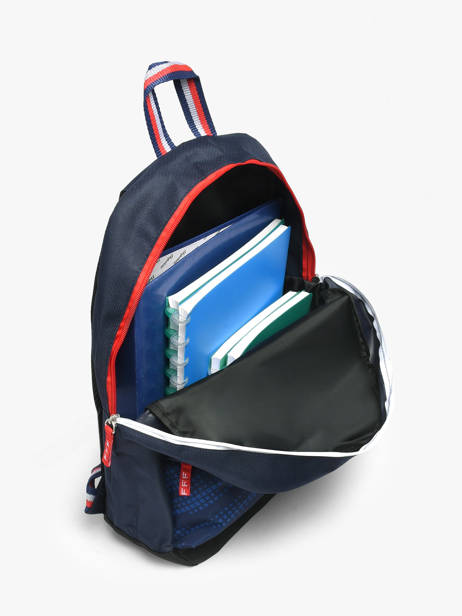 1 Compartment Backpack Federat. france football Blue fff 25BX204O other view 3