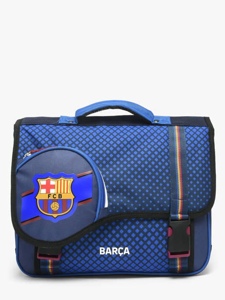 2-compartment Satchel Fc barcelone Blue barca 25BF203C