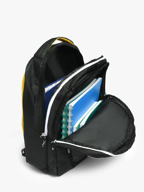 3-compartment Backpack Real madrid Black real 26BR2043 other view 3