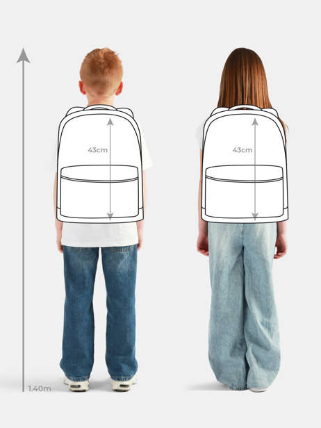 2-compartment Backpack Skooter Black top scorers 1423 other view 1
