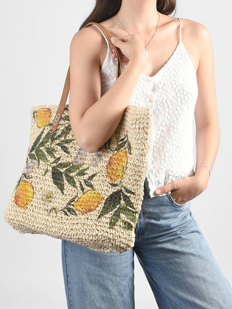 Shoulder Bag Navagio Paper Les tropeziennes Beige navagio TZ01 other view 1