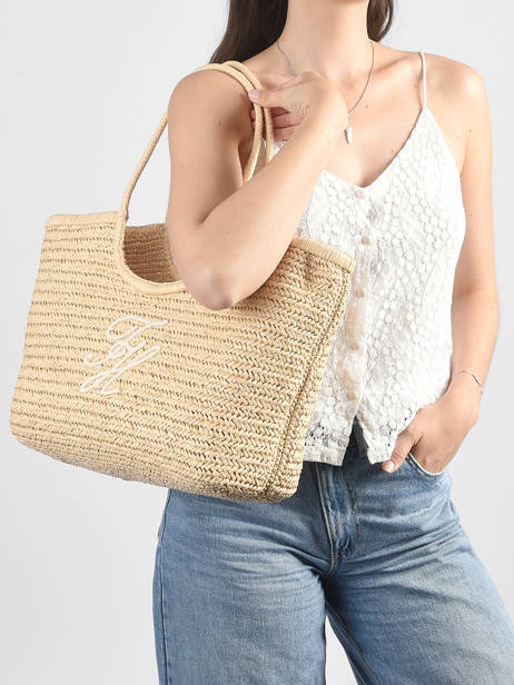 Sac Porté épaule Th Elevated Summer Polyurethane Tommy hilfiger Marron th elevated summer AW18536 vue secondaire 1